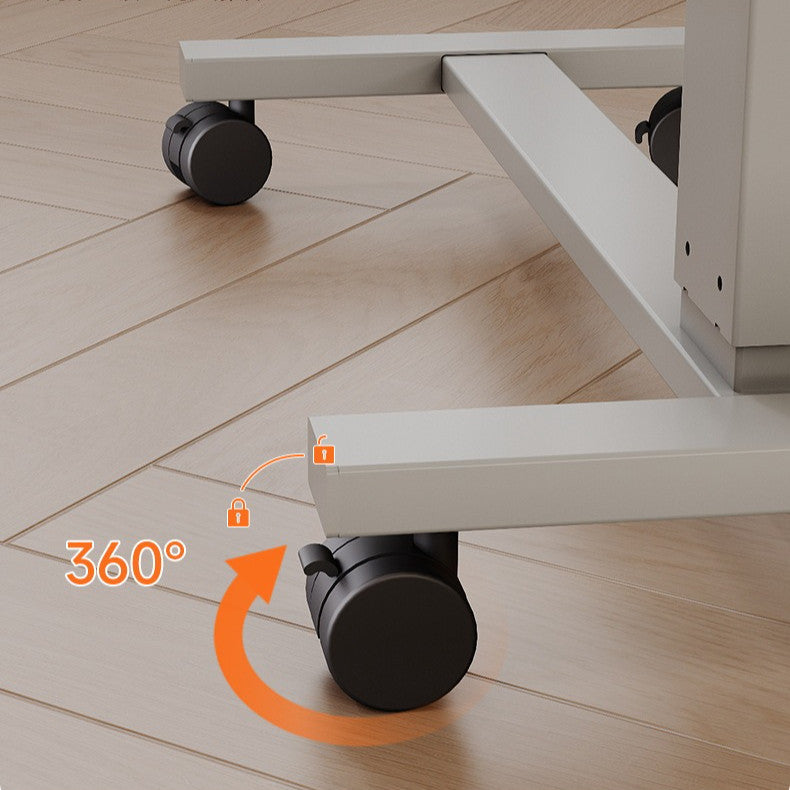 Locaupin Electric Height Adjustable Standing Desk | Ergonomic Sit-Stand Workstationation | Sturdy Frame