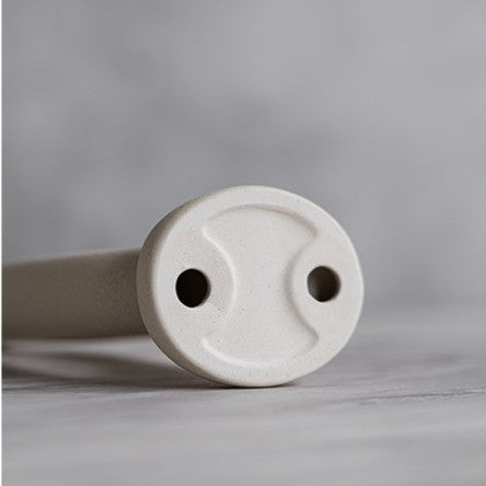 Locaupin Ceramic Candle Holder Candlestick Holders Pillar Candle Holders for Table Decor Wedding Parties Home Decor