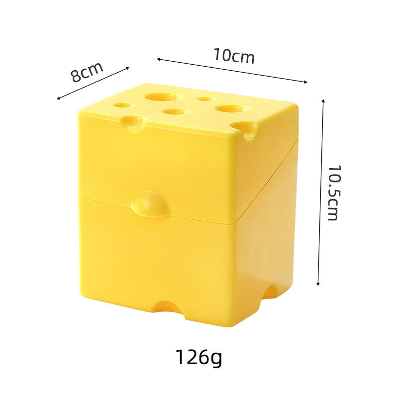 Locaupin Cow Cheese Slice Holder Storage Container For Refrigerator Sliced Shredded Keeper Containers For Fridge