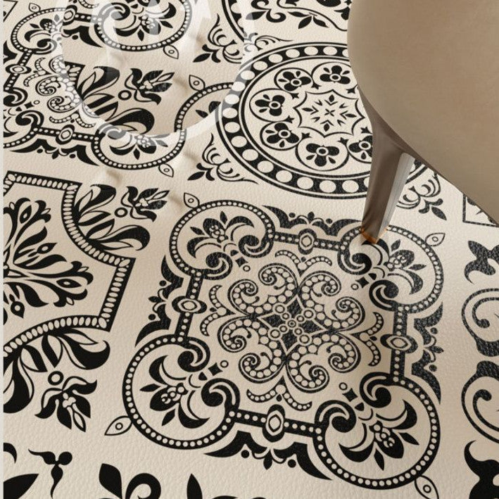 Locaupin Super Absorbent Washing machine dustproof mat Table mat with Non-Slip Rubber Bottom