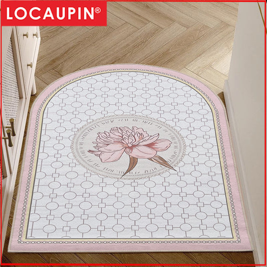Locaupin Super Absorbent Bath Mat Ultra Absorbent Bathroom Mat for Quick Drying Kitchen Mat
