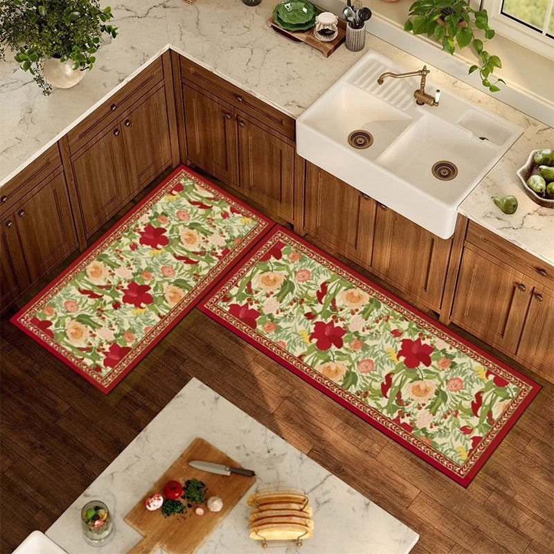 Locaupin Super Absorbent Bathroom Mat High Quality Mat with Non-Slip Rubber Bottom for Living Room Floor