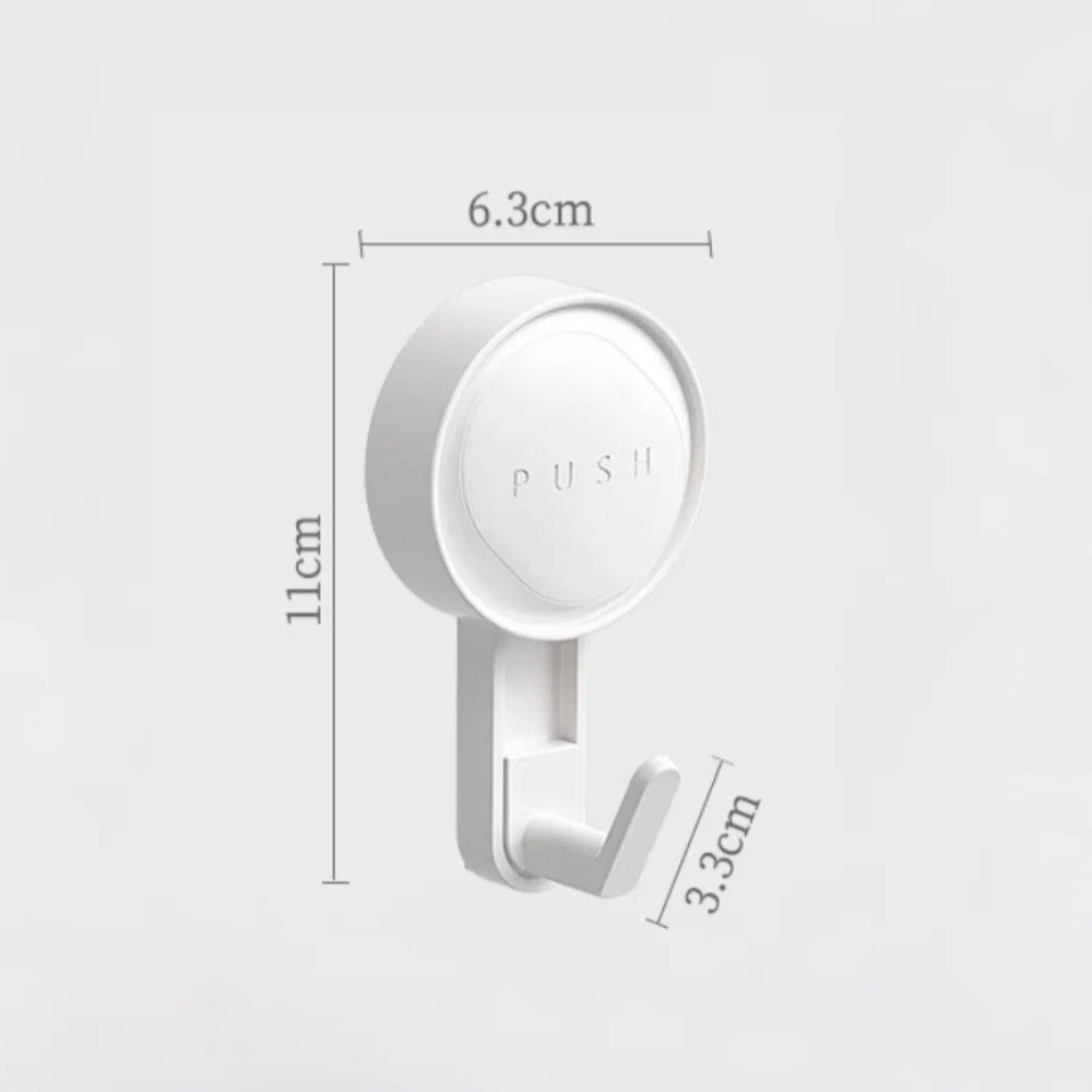Locaupin Removable Adhesive Hooks,Wall Hooks-Reusable, No-Trace, Tool-Free Installation