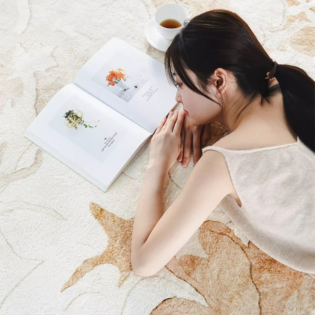 Locaupin Elegant Super Soft Mat for Bedroom and Living Room with Absorbent Feature Absorbent Premium Mat
