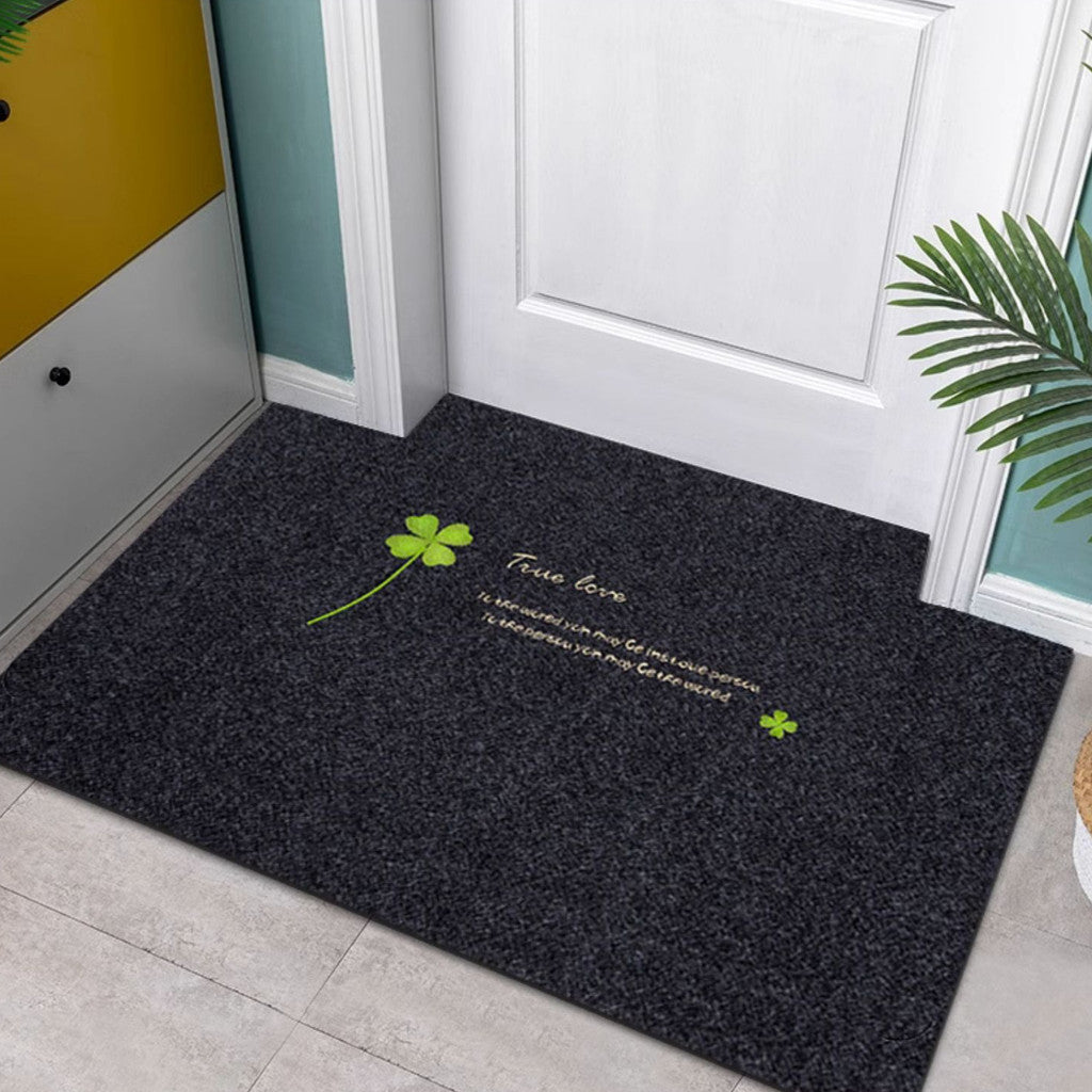 Locaupin Dirt Trapper Door Mat for Indoor Outdoor Washable Mat Non-Slip Entrance Rug Shoes Scraper