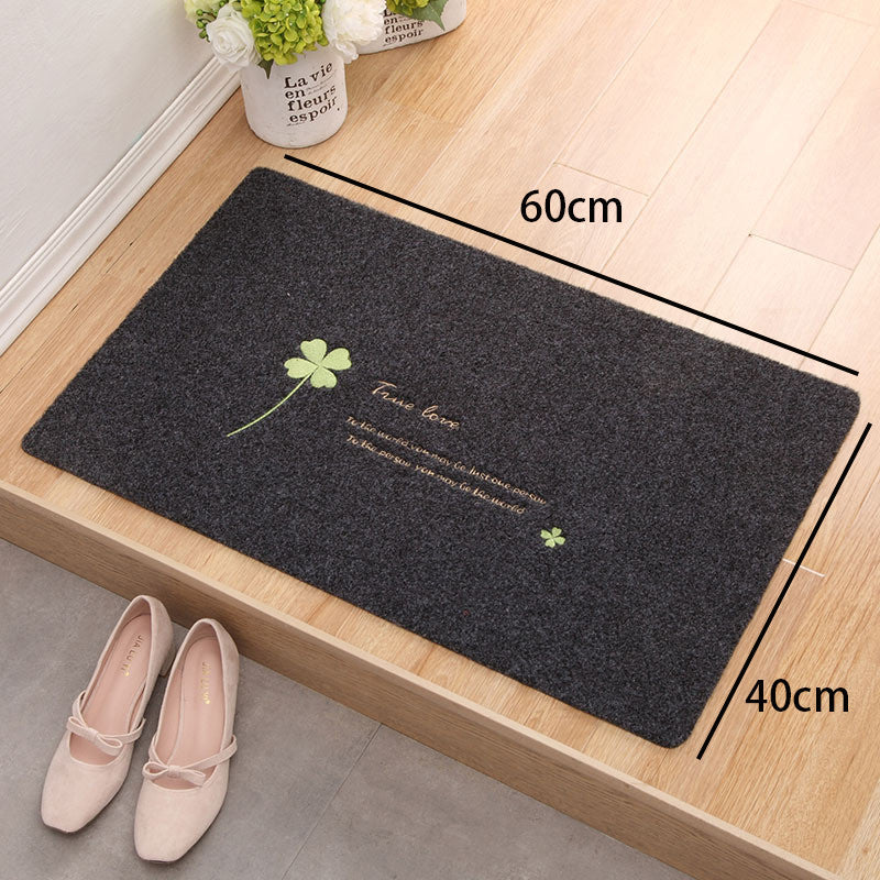 Locaupin Dirt Trapper Door Mat for Indoor Outdoor Washable Mat Non-Slip Entrance Rug Shoes Scraper