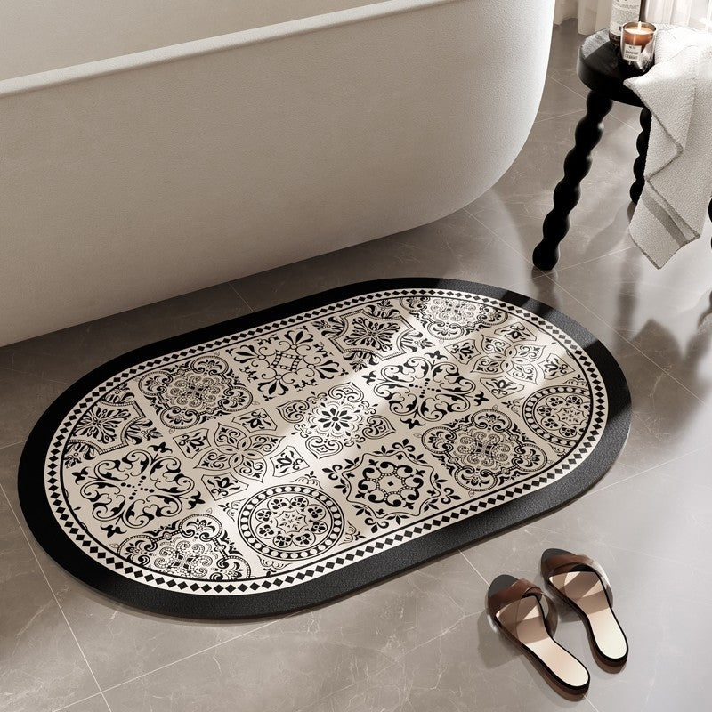 Locaupin Super Absorbent Washing machine dustproof mat Table mat with Non-Slip Rubber Bottom