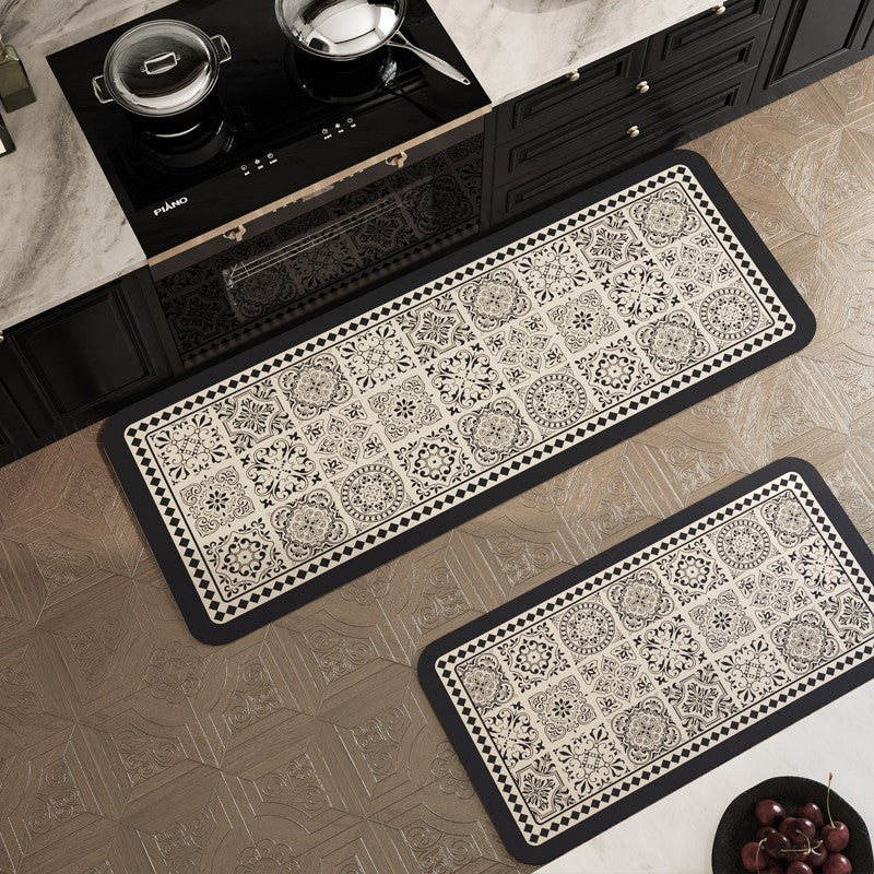 Locaupin Super Absorbent Washing machine dustproof mat Table mat with Non-Slip Rubber Bottom