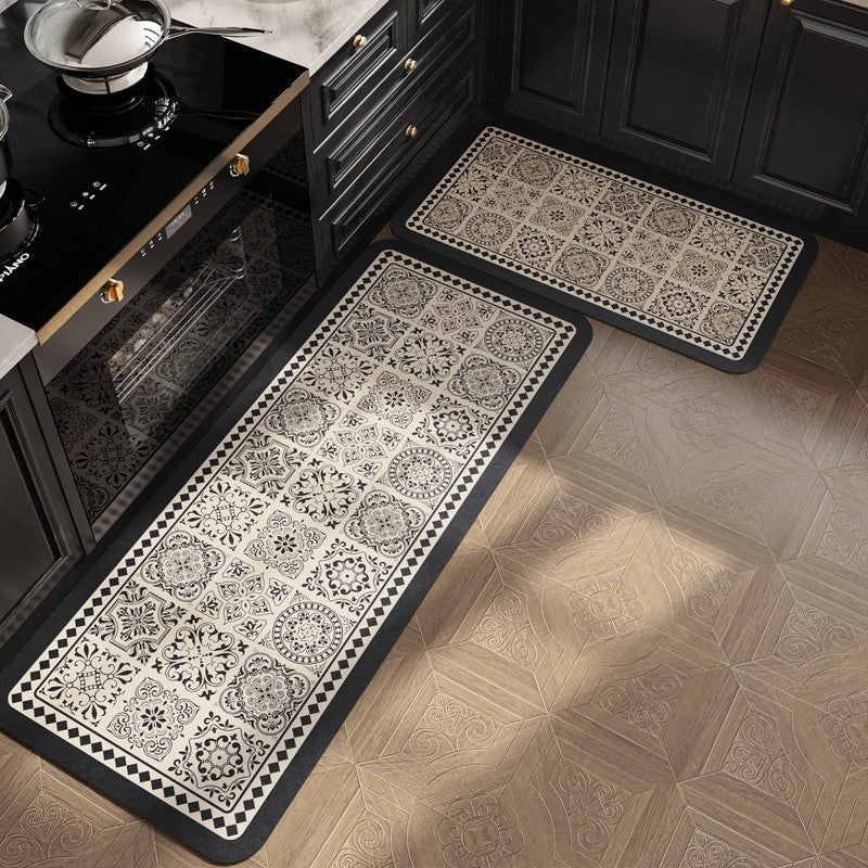 Locaupin Super Absorbent Washing machine dustproof mat Table mat with Non-Slip Rubber Bottom