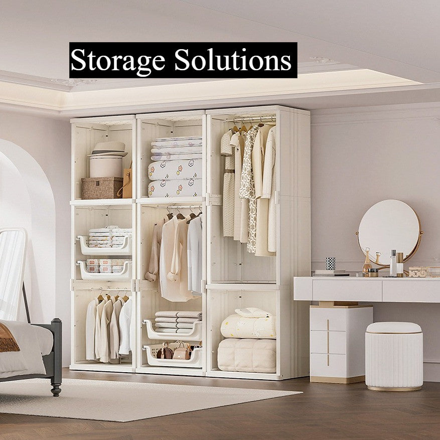 Locaupin Modern Minimalist Wardrobe Cabinet|Bedroom Furniture|Closet|Minimalist Storage Closet|Storage Solutions