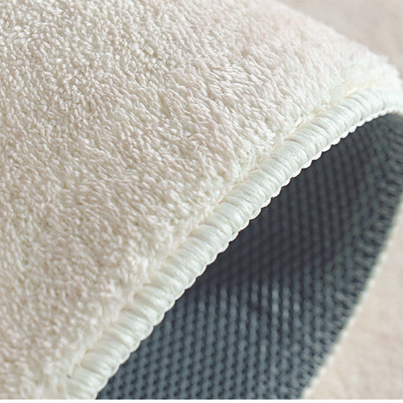Locaupin Elegant Super Soft Mat Absorbent Mat for Bedroom and Living Room Carpet Children Room Mat