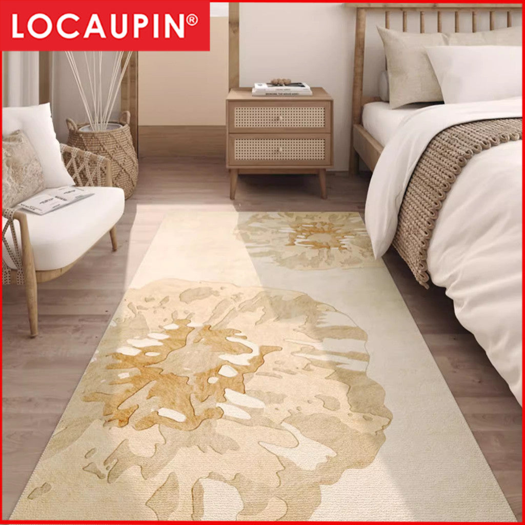 Locaupin Elegant Super Soft Mat for Bedroom and Living Room with Absorbent Feature Absorbent Premium Mat
