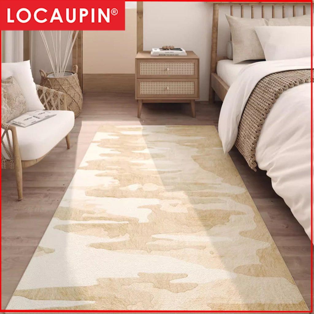 Locaupin Elegant Super Soft Mat for Bedroom and Living Room with Absorbent Feature Absorbent Premium Mat