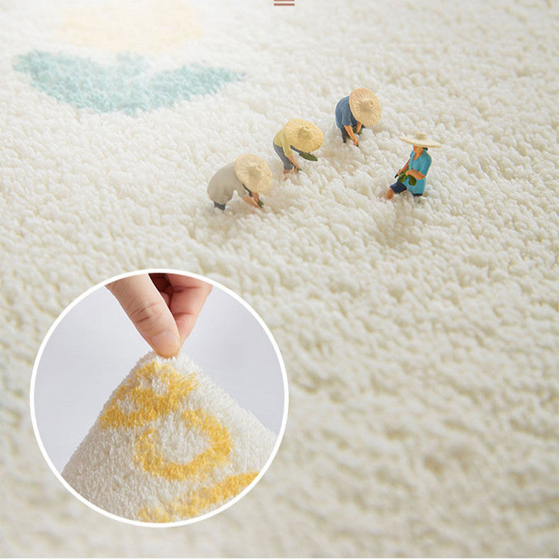 Locaupin Elegant Super Soft Mat for Bedroom and Living Room with Absorbent Feature Absorbent Premium Mat