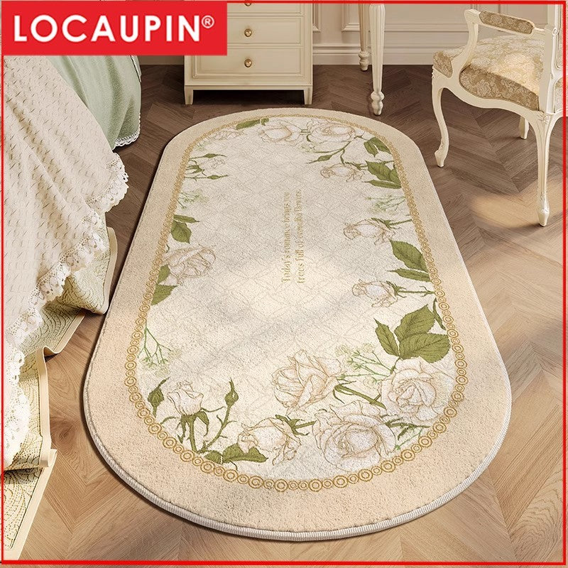 Locaupin Elegant Super Soft Mat for Bedroom and Living Room with Absorbent Feature Absorbent Premium Mat