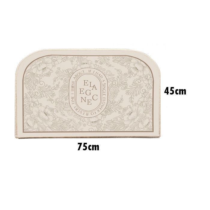 Locaupin Super Absorbent Bath Mat Ultra Absorbent Bathroom Mat for Quick Drying Kitchen Mat