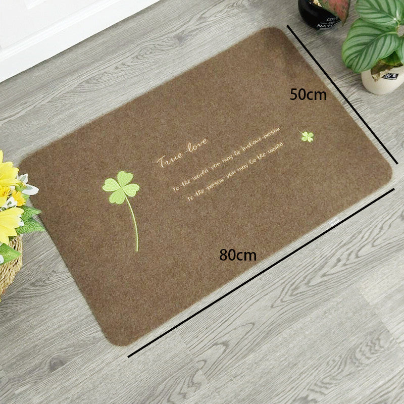 Locaupin Dirt Trapper Door Mat for Indoor Outdoor Washable Mat Non-Slip Entrance Rug Shoes Scraper