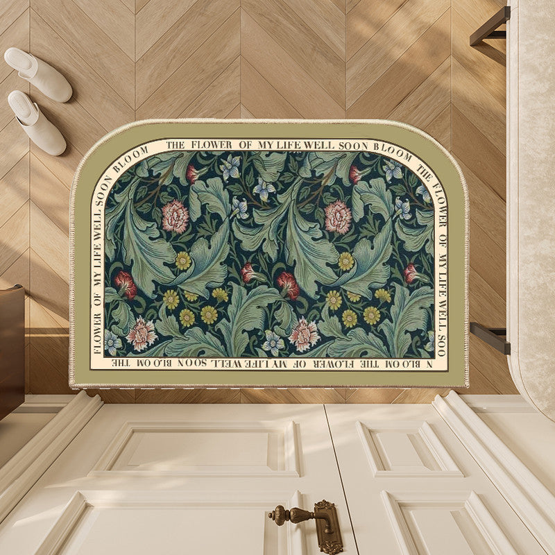 Locaupin Super Absorbent Bath Mat Ultra Absorbent Bathroom Mat for Quick Drying Kitchen Mat