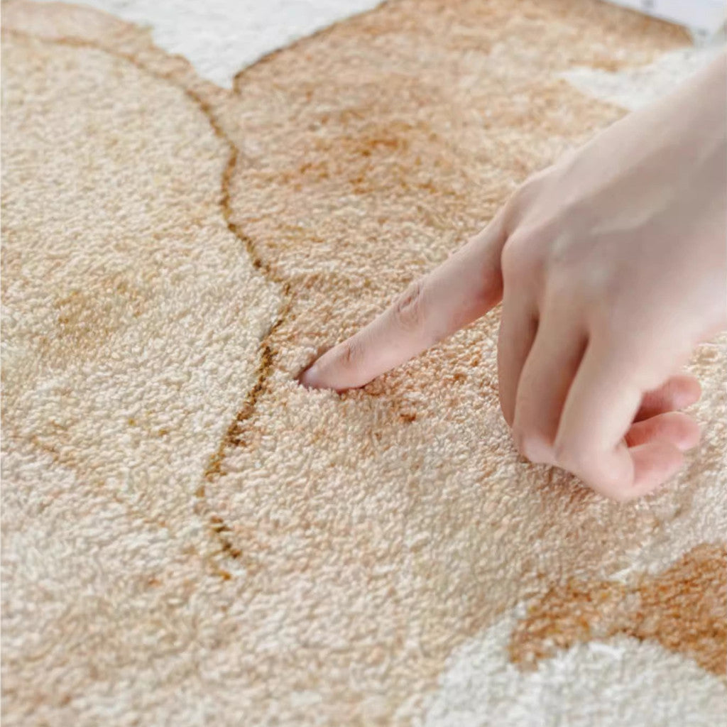 Locaupin Elegant Super Soft Mat for Bedroom and Living Room with Absorbent Feature Absorbent Premium Mat