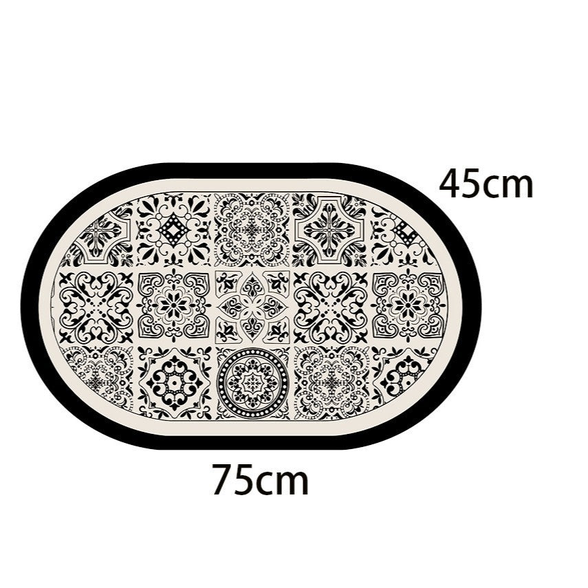 Locaupin Super Absorbent Washing machine dustproof mat Table mat with Non-Slip Rubber Bottom