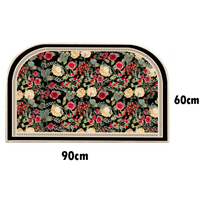 Locaupin Super Absorbent Bath Mat Ultra Absorbent Bathroom Mat for Quick Drying Kitchen Mat