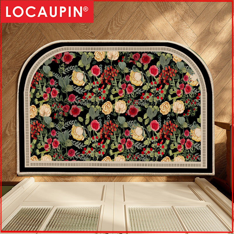 Locaupin Super Absorbent Bath Mat Ultra Absorbent Bathroom Mat for Quick Drying Kitchen Mat