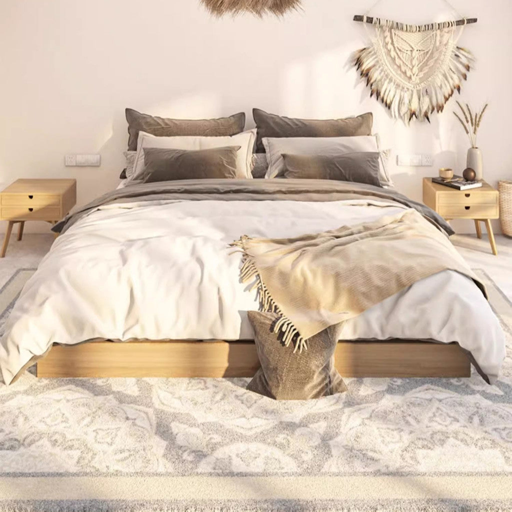 Locaupin Elegant Super Soft Mat for Bedroom and Living Room with Absorbent Feature Absorbent Premium Mat