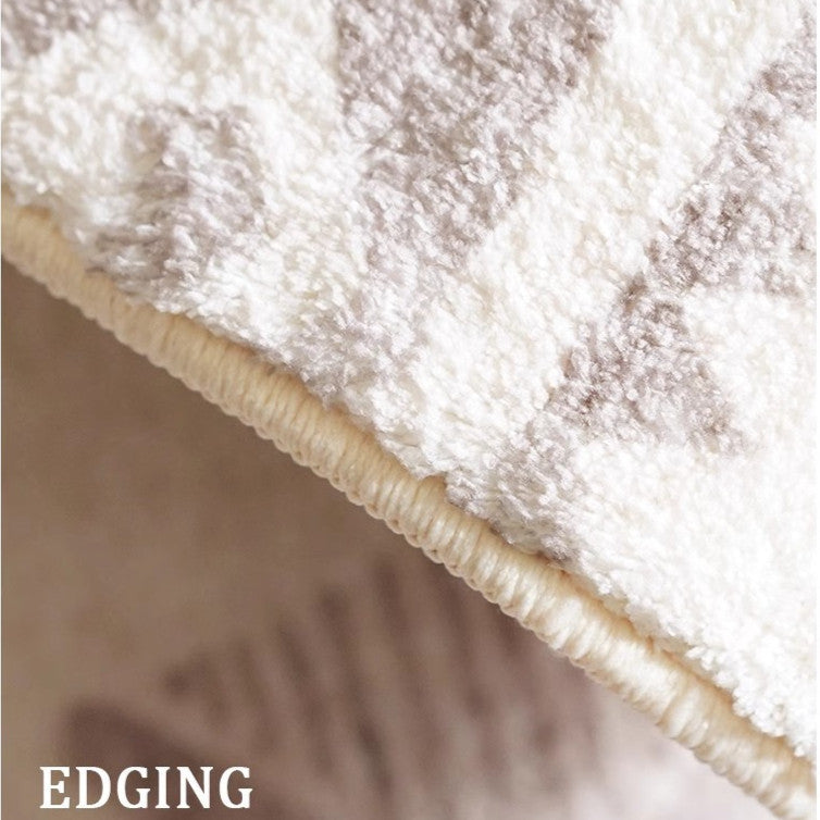 Locaupin Elegant Super Soft Mat for Bedroom and Living Room with Absorbent Feature Absorbent Premium Mat