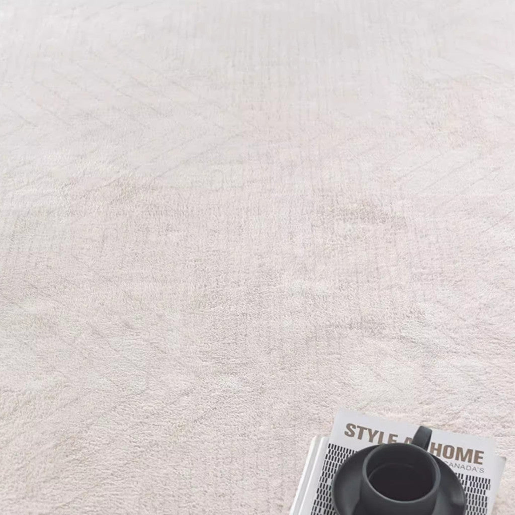 Locaupin Elegant Super Soft Mat Absorbent Mat for Bedroom and Living Room Carpet Children Room Mat