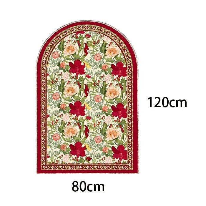 Locaupin Super Absorbent Living Room Floor Mat Soft and Plush Bathroom Mat with Non-Slip Bottom