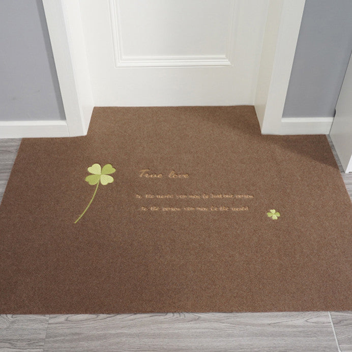 Locaupin Dirt Trapper Door Mat for Indoor Outdoor Washable Mat Non-Slip Entrance Rug Shoes Scraper