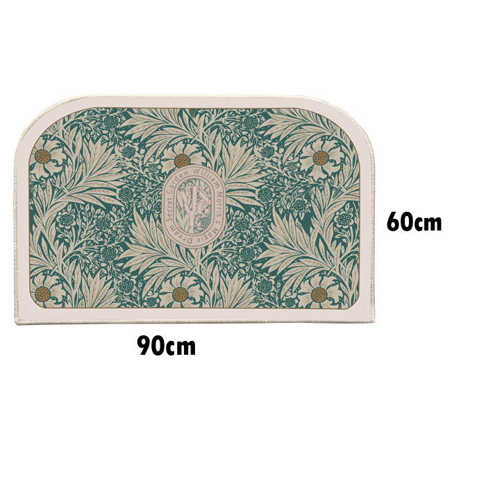Locaupin Super Absorbent Bath Mat Ultra Absorbent Bathroom Mat for Quick Drying Kitchen Mat