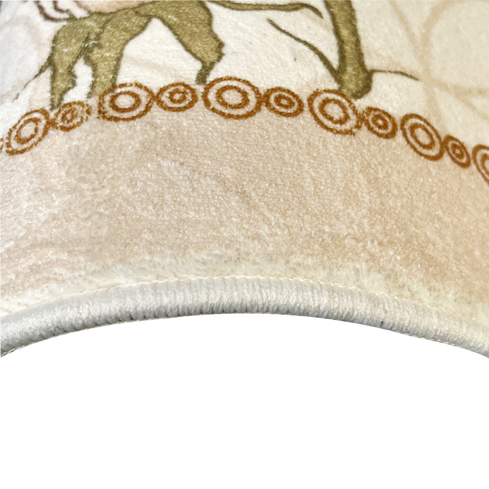 Locaupin Elegant Super Soft Mat for Bedroom and Living Room with Absorbent Feature Absorbent Premium Mat