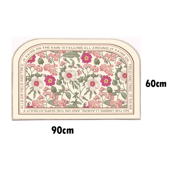 Locaupin Super Absorbent Bath Mat Ultra Absorbent Bathroom Mat for Quick Drying Kitchen Mat