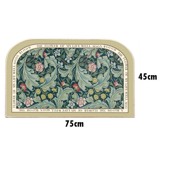 Locaupin Super Absorbent Bath Mat Ultra Absorbent Bathroom Mat for Quick Drying Kitchen Mat