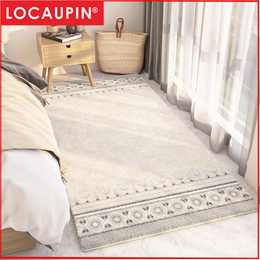 Locaupin Elegant Super Soft Mat for Bedroom and Living Room with Absorbent Feature Absorbent Premium Mat