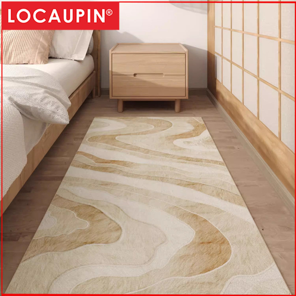 Locaupin Elegant Super Soft Mat for Bedroom and Living Room with Absorbent Feature Absorbent Premium Mat