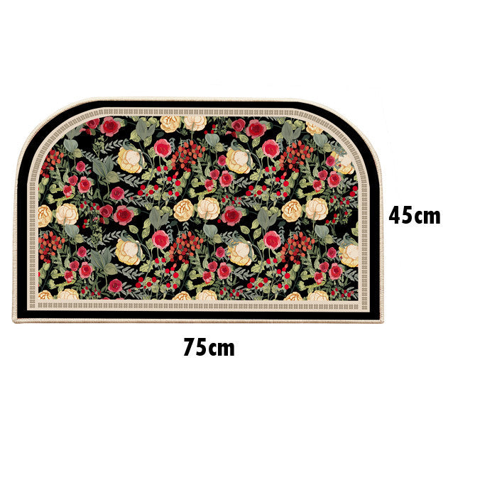 Locaupin Super Absorbent Bath Mat Ultra Absorbent Bathroom Mat for Quick Drying Kitchen Mat
