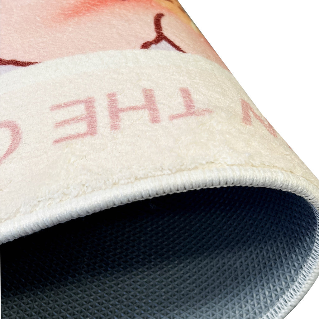Locaupin Elegant Super Soft Mat for Bedroom and Living Room with Absorbent Feature Absorbent Premium Mat