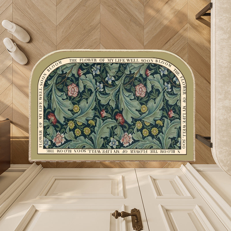 Locaupin Super Absorbent Bath Mat Ultra Absorbent Bathroom Mat for Quick Drying Kitchen Mat