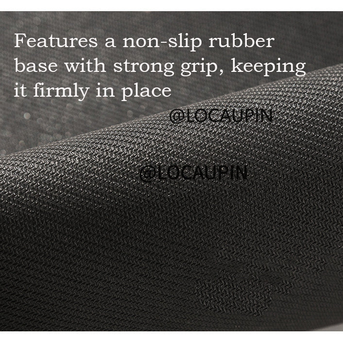 Locaupin PU Leather Dish Drying Mat l Non-Slip l Anti-slip surface l Fast Absorption l Easy to Clean
