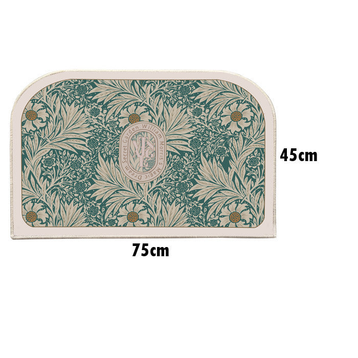 Locaupin Super Absorbent Bath Mat Ultra Absorbent Bathroom Mat for Quick Drying Kitchen Mat