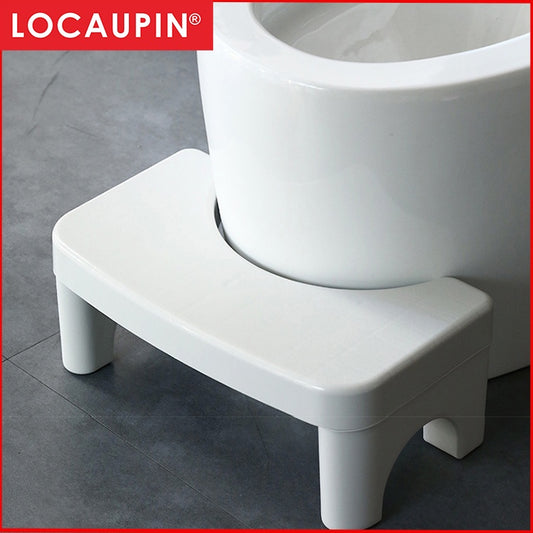 Locaupin Folding Squatting Stool Foldable Toilet Stool Convenient and Compact  Great for Travel  Fits All Toilets