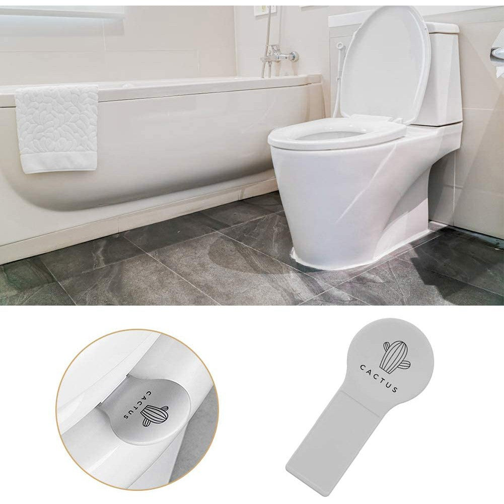 Locaupin Portable Antimicrobial Toilet Seat Lifter/Handle ,BE HEALTHY & SANITARY - Stops the spread of germs