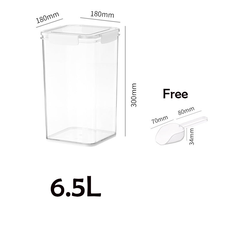 Locaupin BPA FREE 4.2/5.2/6.5L Capacity Airtight Food Storage Container Pet Kitchen &Pantry Organization Food Dispensers