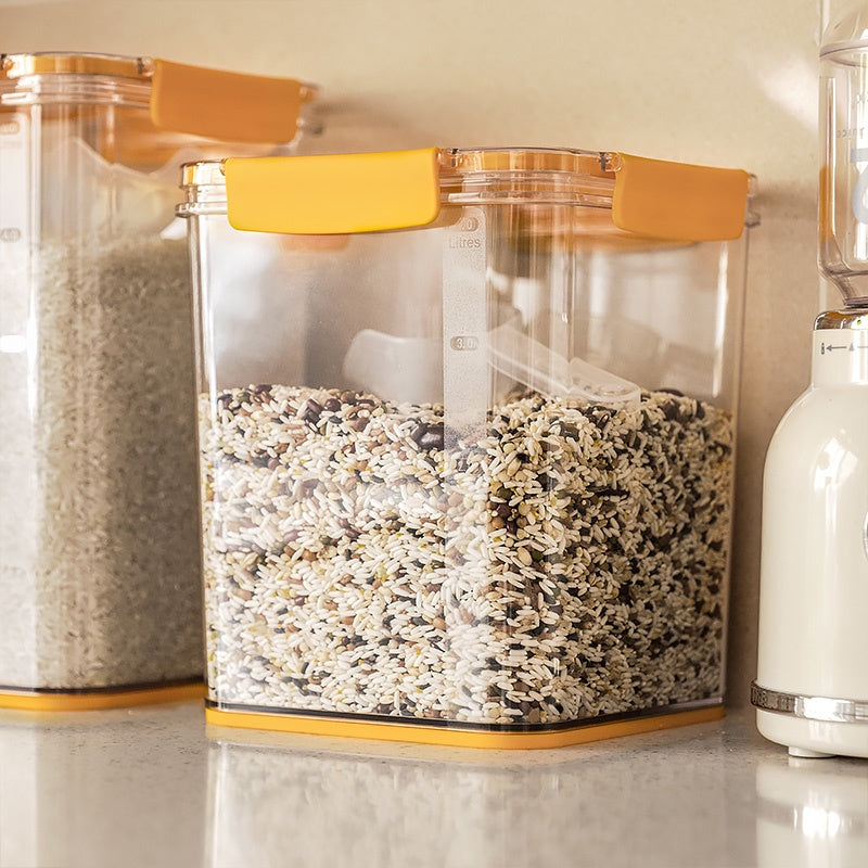 Locaupin BPA FREE 4.2/5.2/6.5L Capacity Airtight Food Storage Container Pet Kitchen &Pantry Organization Food Dispensers