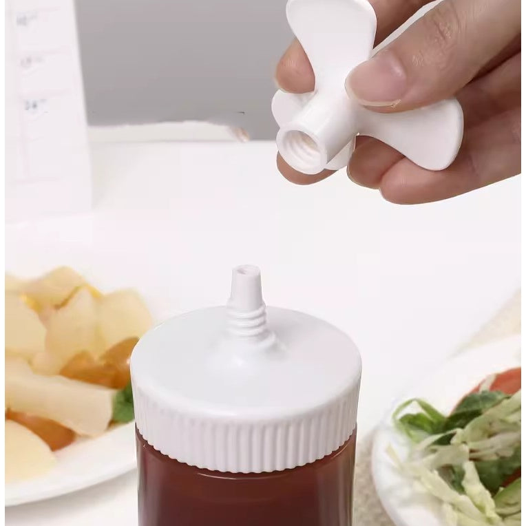 Locaupin Inverted Plastic Squeeze Bottles  Refillable Dispenser Condiment Squeeze Bottle Dispenser Bottles