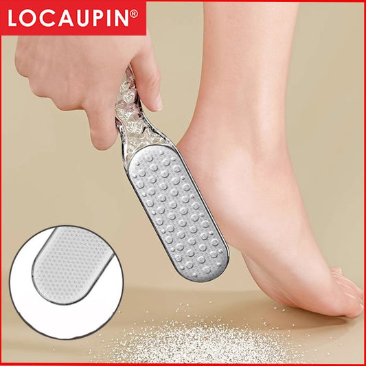 Locaupin Foot Stone Brush Exfoliating Brush Shower Foot Srubber with Pumice