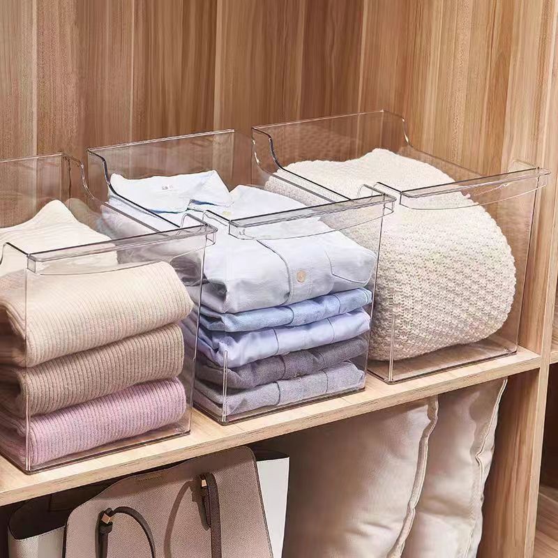 Locaupin Book Storage, Stationery Storage, Cabinet Box Storage Organizers Storage Bins Plastic Organizers Snack Storage