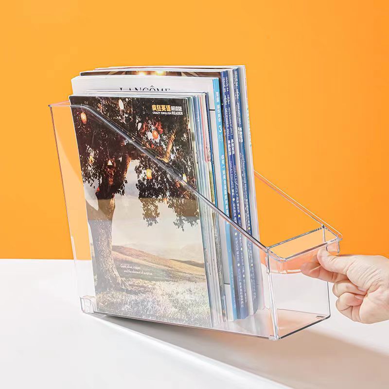 Locaupin Book Storage, Stationery Storage, Cabinet Box Storage Organizers Storage Bins Plastic Organizers Snack Storage